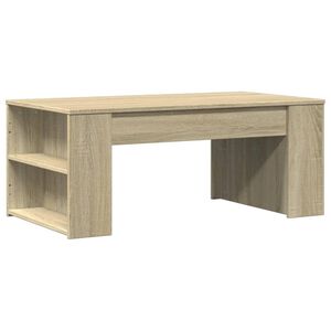 vidaXL Konferenčn&yacute; stol&iacute;k dub sonoma 102x55x42 cm kompozitn&eacute; drevo