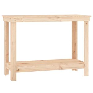 vidaXL Pracovn&aacute; lavica 110x50x80 cm mas&iacute;vna borovica