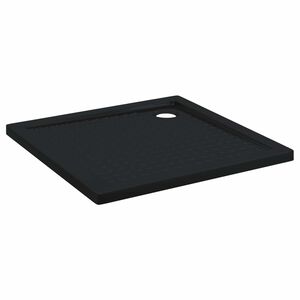 vidaXL Sprchov&aacute; z&aacute;kladn&aacute; vanička s bodkami 90 x 90 x 4 cm ABS Čierna