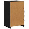 vidaXL LED komoda Čierny dub 41 x 37 x 67 cm Kompozitn&eacute; drevo
