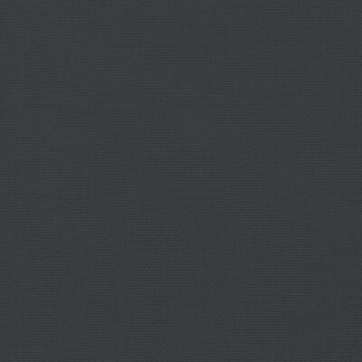 vidaXL Podložka na kreslo na terasu, čierna (75+105)x50x3 cm