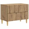 vidaXL Nočn&yacute; stol&iacute;k Dub artisan 62 x 34,5 x 48 cm Kompozitn&eacute; drevo