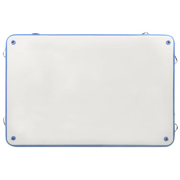 vidaXL Nafukovacia pl&aacute;vaj&uacute;ca plo&scaron;ina modro-biela 200x150x15 cm