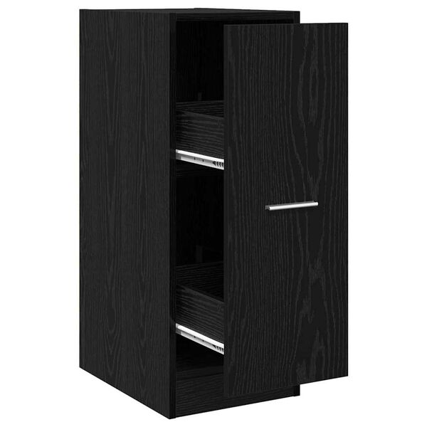 vidaXL Lek&aacute;rensk&yacute; kabinet Čierny dub 30 x 41 x 77.5 cm