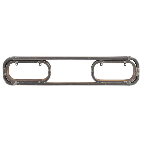 vidaXL 3-dielna sada nástenných políc masívne mangovníkové drevo