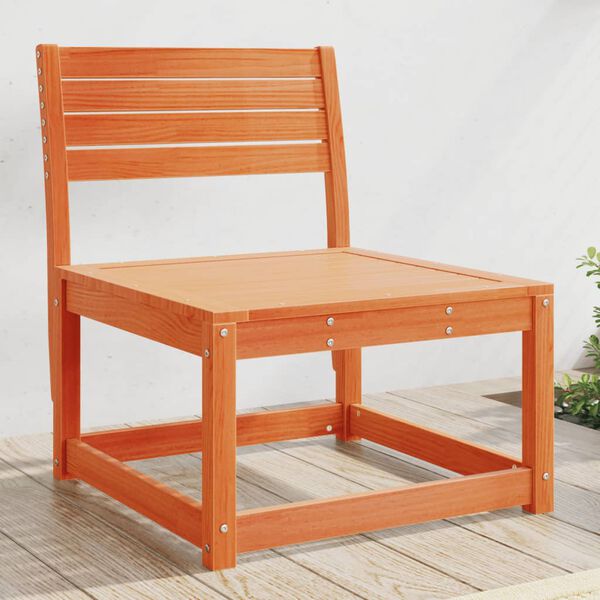 vidaXL Z&aacute;hradn&aacute; pohovka, voskovo hned&aacute;, borovicov&yacute; mas&iacute;v