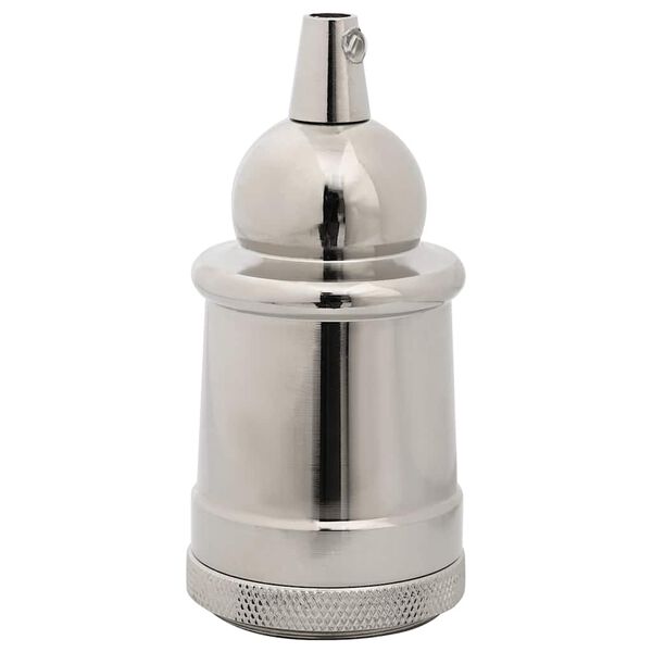 VidaXL držiaky l&aacute;mp 2 ks Satin Nikel E27