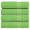 vidaXL Utierky na ruky FROGN 4 ks jablkovo zelen&eacute; 50x100 cm 360 g/m&sup2;