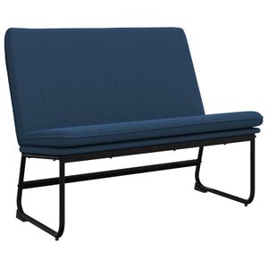 vidaXL Lavička modr&aacute; 100x75x76 cm l&aacute;tka
