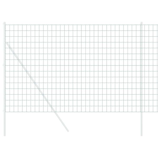 vidaXL Euro plot Zelená 1.6 x 10 m Železo potiahnuté PVC