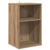 vidaXL Skrinka na gramof&oacute;nov&eacute; platne Dub artisan 38 x 33 x 61 cm