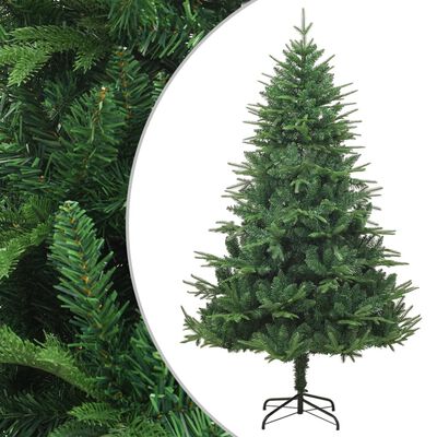 vidaXL Umelý vianočný stromček zelený 210 cm PVC a PE