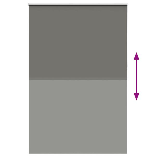 vidaXL roleta Blackout siv&aacute; 160x210 cm &Scaron;&iacute;rka l&aacute;tky 156,6cm Polyester