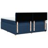 vidaXL Posteľn&yacute; r&aacute;m boxspring s matracom modr&yacute; 180x200 cm l&aacute;tka