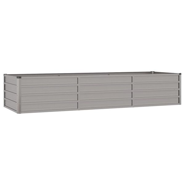 vidaXL Vyvýšený záhradný záhon, hrdzavý 240x80x45 cm, cortenová oceľ