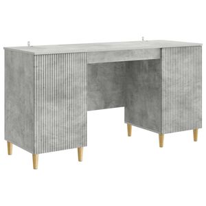 vidaXL St&ocirc;l Bet&oacute;novo siv&aacute; 142,5 x 50 x 75 cm Kompozitn&eacute; drevo