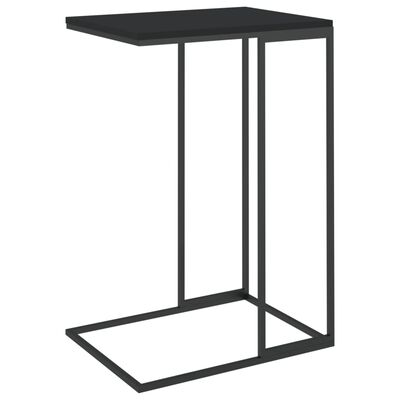 vidaXL Príručný stolík, čierny 40x30x59 cm, kompozitné drevo