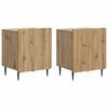 vidaXL Nočn&yacute; stol&iacute;k 2 pcs Dub artisan 43 x 34,5 x 52 cm