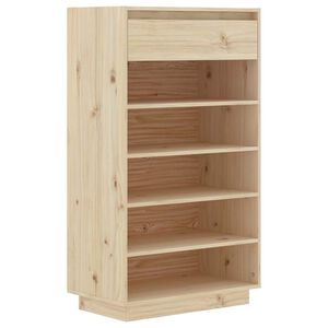 vidaXL Skrinka na top&aacute;nky 60x34x105 cm mas&iacute;vna borovica
