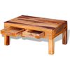 vidaXL Konferenčný stolík z masívneho akáciaového dreva