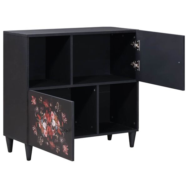 vidaXL &Uacute;ložn&eacute; skrine Viacfarebn&yacute; 80 x 33,5 x 75 cm Mas&iacute;vne mango drevo