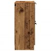 vidaXL Komoda staré drevo 60x30x70 cm kompozitné drevo