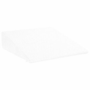 vidaXL Vank&uacute;&scaron; s klinom 69 x 64 x 19 cm Stredn&yacute; Pam&auml;ťov&aacute; pena Biela