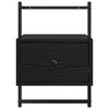 vidaXL Nočn&yacute; stol&iacute;k Čierny dub 35 x 30 x 51 cm Kompozitn&eacute; drevo