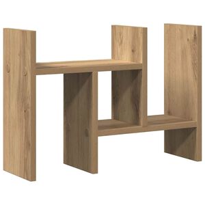 vidaXL Organiz&eacute;r na pult Dub artisan 50 x 15,5 x 35,5 cm