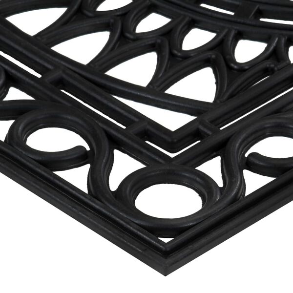 vidaXL Rohožka pred dvere obdĺžnikov&aacute; 45x75 cm guma