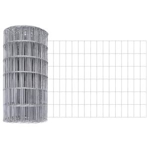 vidaXL Euro plot 0,6 x 25 m Železo potiahnut&eacute; PVC