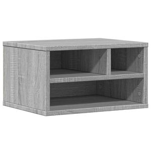 vidaXL Stojan na tlačiareň dub sonoma 40x32x22,5 cm kompozitn&eacute; drevo