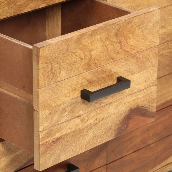 vidaXL Komoda 58x30x75 cm ak&aacute;ciaov&yacute; mas&iacute;v