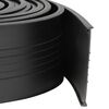 vidaXL Tesnenie gar&aacute;žov&yacute;ch dver&iacute; Čierna 70 x 6 mm 2,5 m PVC