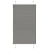 vidaXL plisovan&aacute; roleta antracitov&aacute; 80x100 cm &Scaron;&iacute;rka l&aacute;tky 79,4 cm