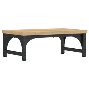 vidaXL Stojan na monitor dub sonoma 37x23x14 cm kompozitn&eacute; drevo