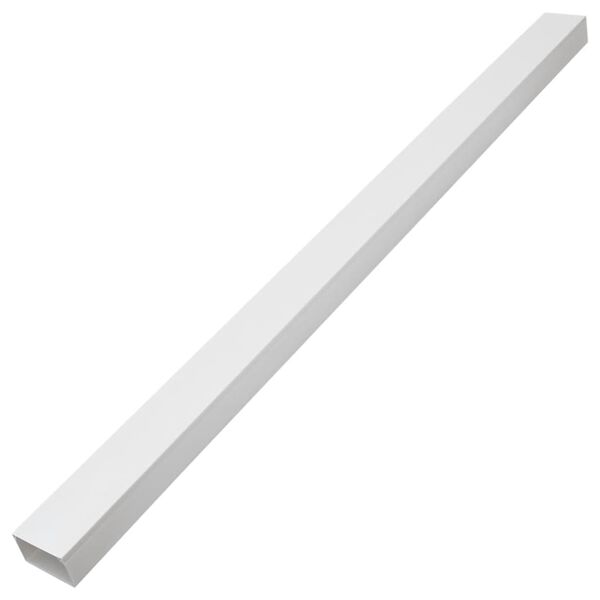 vidaXL Káblový rozvod samolepiaci 100x40 mm 10 m PVC
