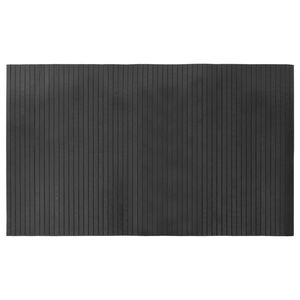 vidaXL Koberec obdĺžnikov&yacute; siv&yacute; 60x100 cm bambusov&yacute;