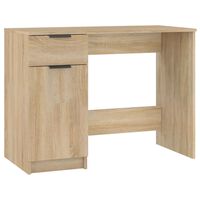vidaXL Stôl dub somoma 100x50x75 cm spracované drevo