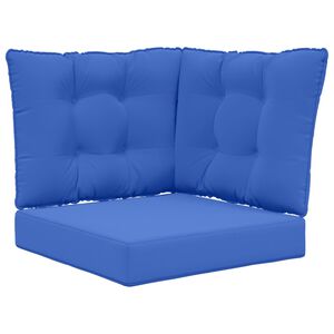 vidaXL Vank&uacute;&scaron; na vonkaj&scaron;iu pohovku Polyester Kr&aacute;lovsk&aacute; modr&aacute;