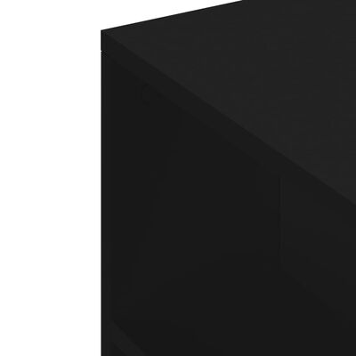 vidaXL TV skrinka čierna 102x34,5x43 cm spracované drevo