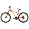 vidaXL Horsk&yacute; bicykel 21 r&yacute;chlost&iacute; 27,5" koleso 38 cm r&aacute;m červen&yacute;