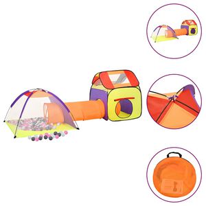 vidaXL Detsk&yacute; stan na hranie s 250 loptičkami farebn&yacute; 338x123x111 cm