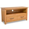 vidaXL TV skrinka 90x35x48 cm, dubov&yacute; mas&iacute;v