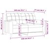 vidaXL 2-miestna pohovka s vank&uacute;&scaron;mi hned&aacute; 140 cm l&aacute;tka
