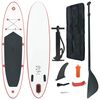 vidaXL Stand up paddleboard SUP, nafukovac&iacute;, červeno biely