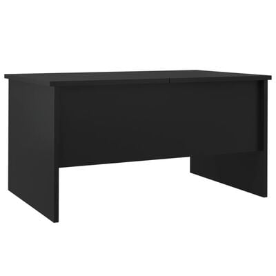 vidaXL Konferenčný stolík čierny 80x50,5x42,5 cm spracované drevo