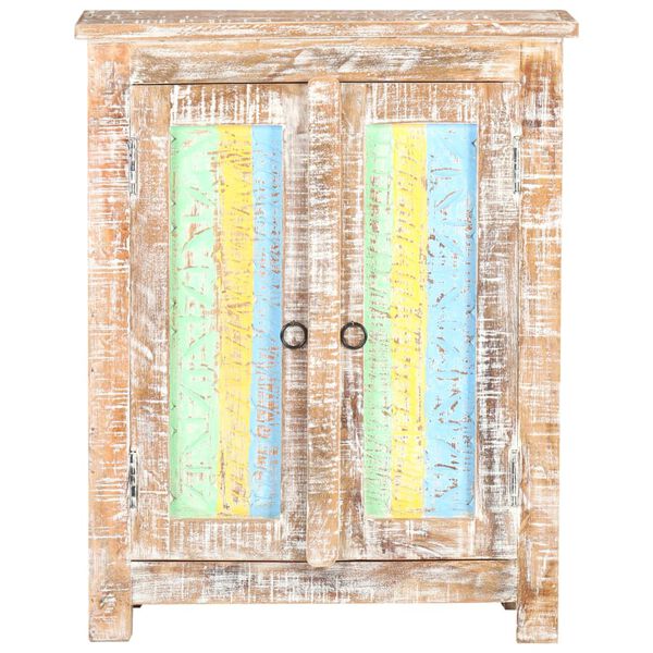 vidaXL Komoda 61x35x76 cm surové akáciové drevo