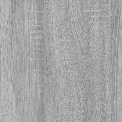 vidaXL Komody 3 ks sivý dub sonoma spracované drevo