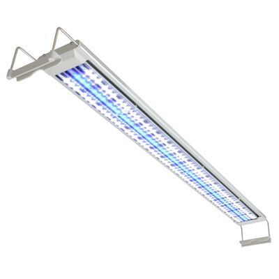 vidaXL Akváriová LED lampa 120-130 cm, hliník, IP67